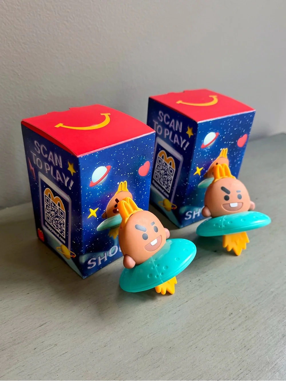 McDonald's 2026 Bt21 Happy Meal Toy Shooky Brand New Toy K-pop BTS (Suga) x 2